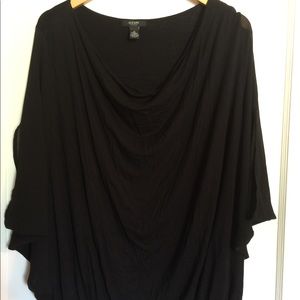 Alfani Sheer batwing sleeve top
